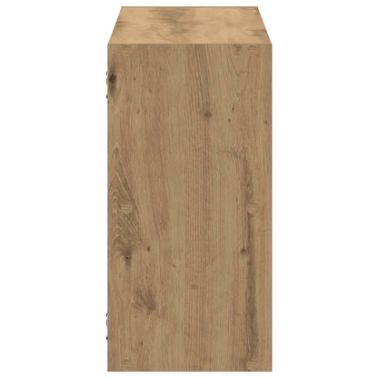 Étagère murale chêne artisanal 100x25x50 cm bois d'ingénierie