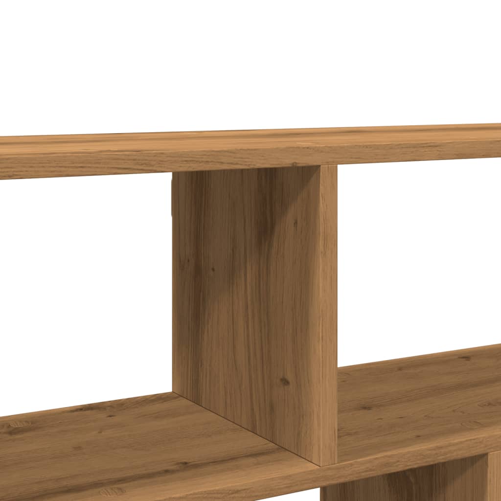 Étagère murale chêne artisanal 100x25x50 cm bois d'ingénierie