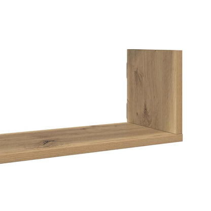 Étagères murales 3 pcs chêne artisanal bois d'ingénierie