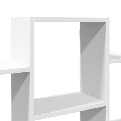 Étagère murale blanc 159x18x66 cm bois d'ingénierie