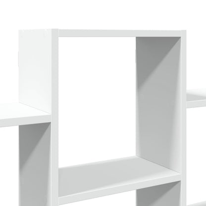 Étagère murale blanc 159x18x66 cm bois d'ingénierie