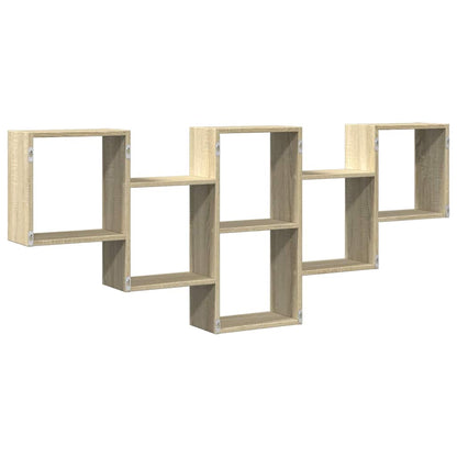 Étagère murale chêne sonoma 159x18x66 cm bois d'ingénierie
