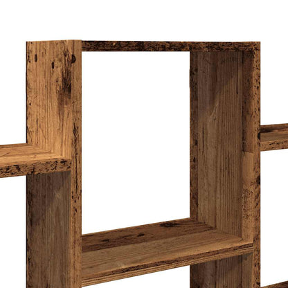 Étagère murale vieux bois 159x18x66 cm bois d'ingénierie