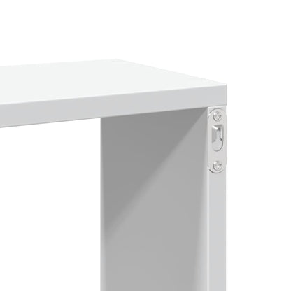 Étagère murale blanc 167,5x18x68 cm bois d'ingénierie