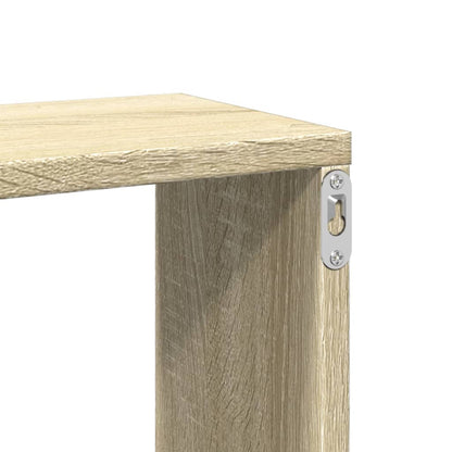 Étagère murale chêne sonoma 167,5x18x68 cm bois d'ingénierie