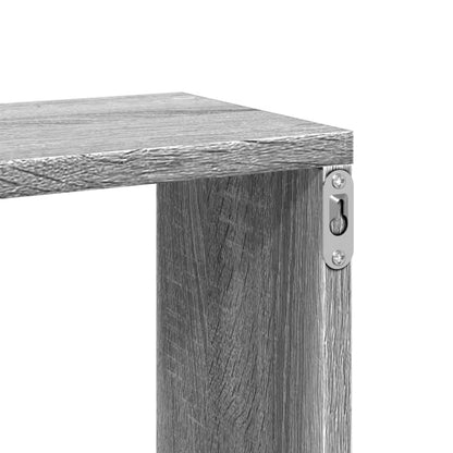 Étagère murale sonoma gris 167,5x18x68 cm bois ingénierie