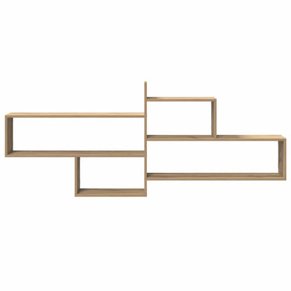 Étagère murale chêne artisanal 167,5x18x68 cm bois ingénierie