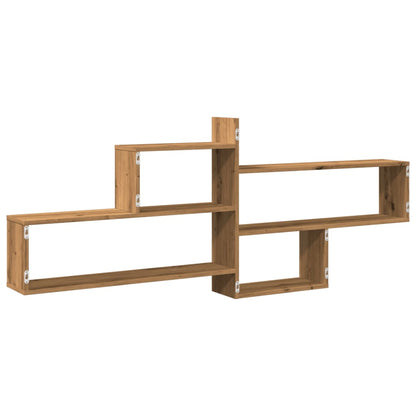Étagère murale chêne artisanal 167,5x18x68 cm bois ingénierie