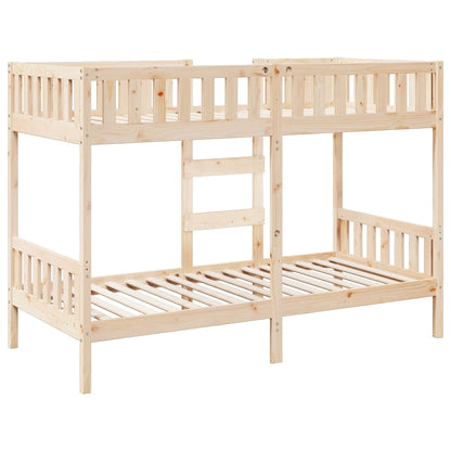 Lit superposé 75x190 cm Bois de pin massif