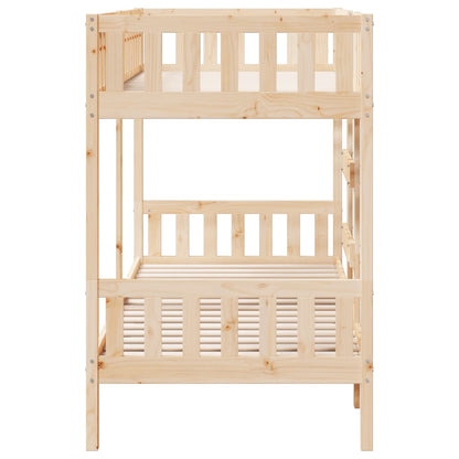 Lit superposé 75x190 cm Bois de pin massif