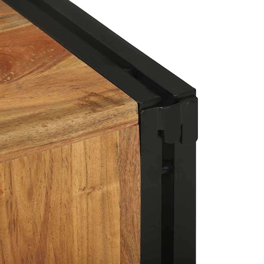 Étagère à vin Marron 34.5 x 35 x 39 cm Bois d'acacia massif