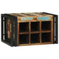 Étagère à vin 46 x 35 x 27.5 cm Bois massif de récupération