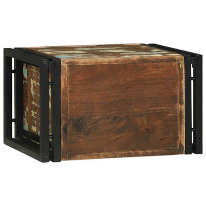 Étagère à vin 46 x 35 x 27.5 cm Bois massif de récupération