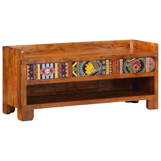 Banc à chaussures Multicolore 100 x 35 x 45 cm