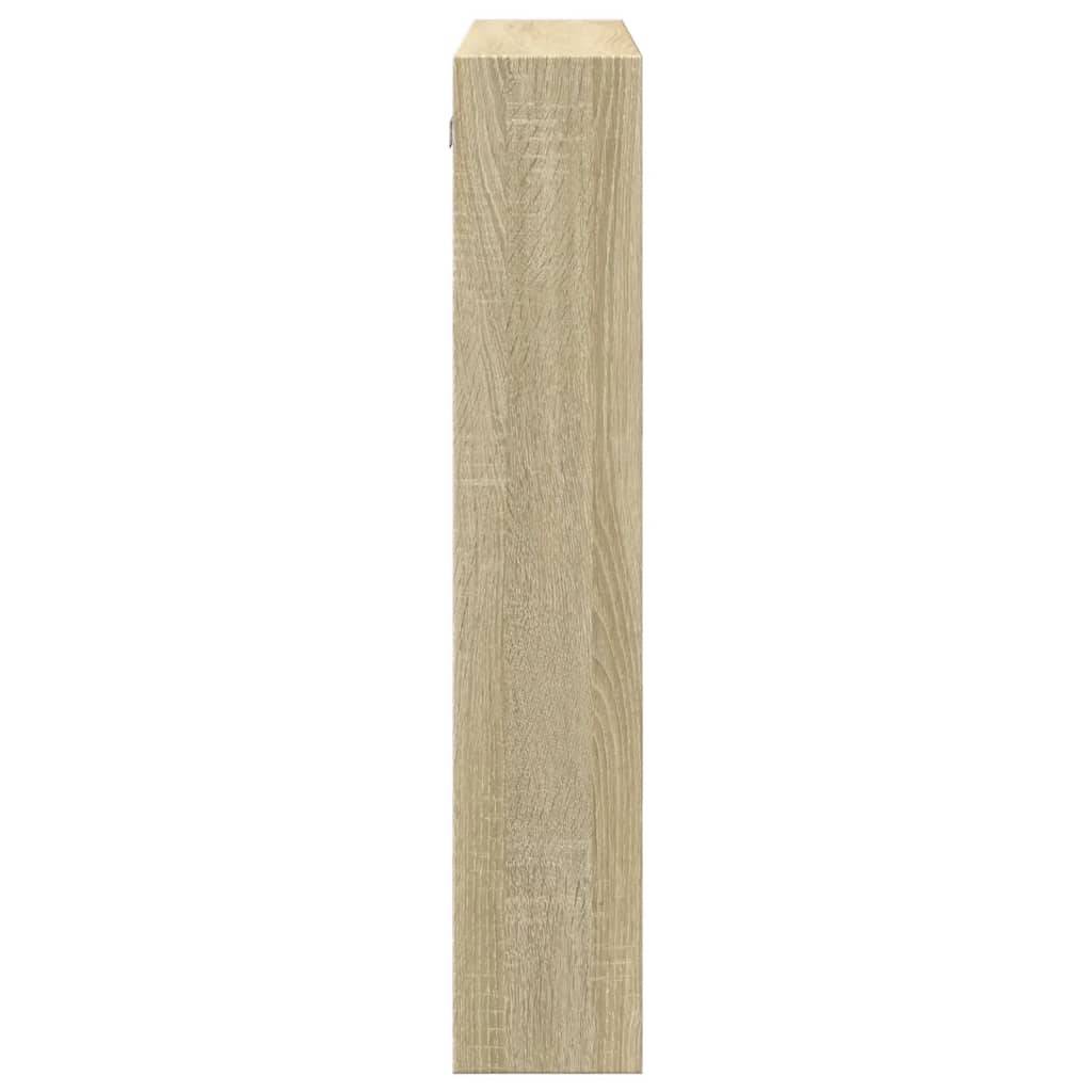 Armoire murale chêne sonoma 80x15x80 cm bois d'ingénierie