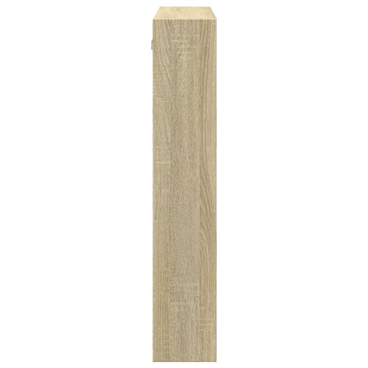 Armoire murale chêne sonoma 80x15x80 cm bois d'ingénierie