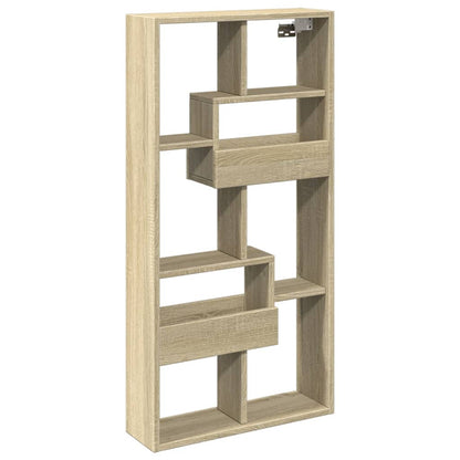 Armoire murale chêne sonoma 50x15x100 cm bois d'ingénierie