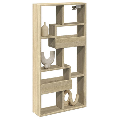 Armoire murale chêne sonoma 50x15x100 cm bois d'ingénierie