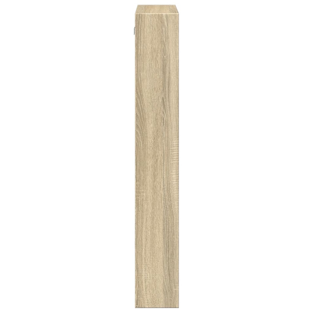 Armoire murale chêne sonoma 50x15x100 cm bois d'ingénierie