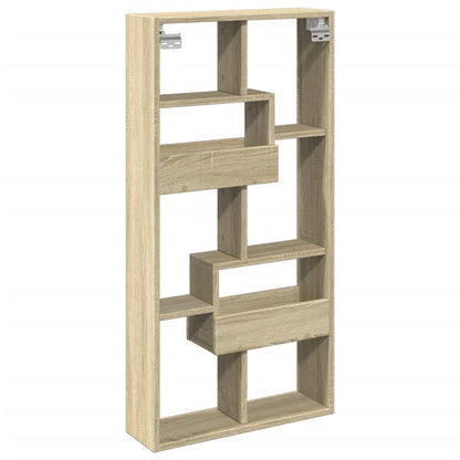 Armoire murale chêne sonoma 50x15x100 cm bois d'ingénierie