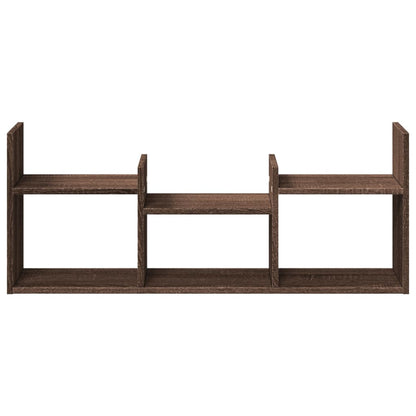 Armoire murale 100x18x40 cm chêne marron bois d'ingénierie