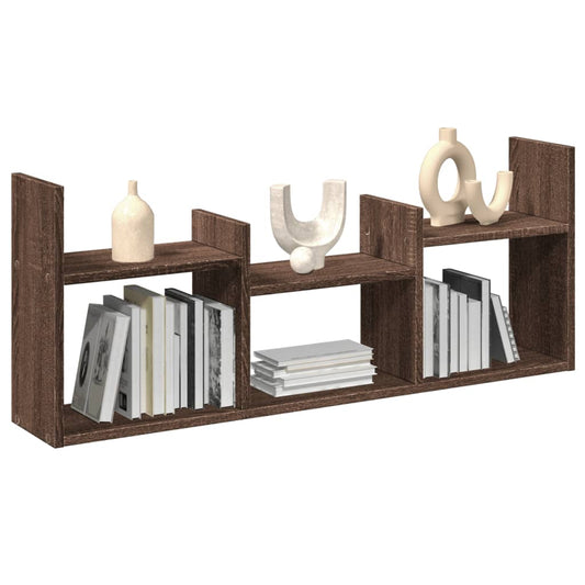 Armoire murale 100x18x40 cm chêne marron bois d'ingénierie