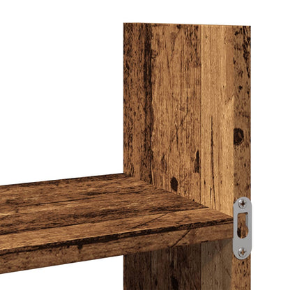 Armoire murale 100x18x40 cm vieux bois bois d'ingénierie
