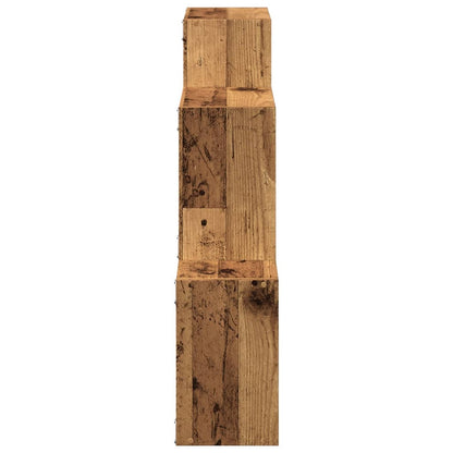 Armoire murale 78x18x71 cm vieux bois bois d'ingénierie
