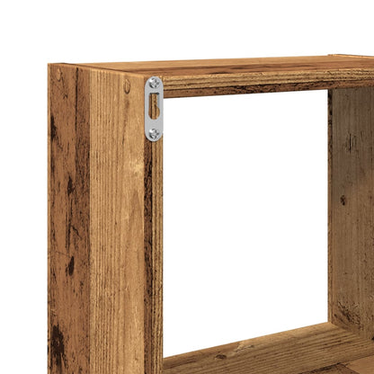 Armoire murale 78x18x71 cm vieux bois bois d'ingénierie