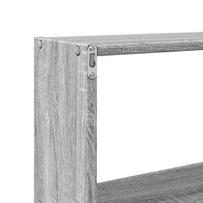 Armoire murale 158x18x53 cm sonoma gris bois d'ingénierie