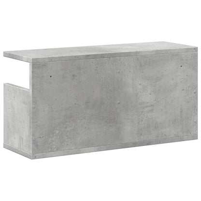 Armoire murale 60x20x30 cm gris béton Bois d'ingénierie