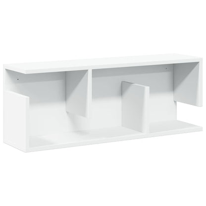 Armoire murale 80x20x30 cm blanc bois d'ingénierie
