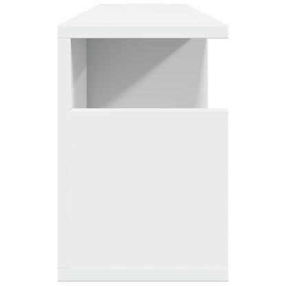 Armoire murale 80x20x30 cm blanc bois d'ingénierie