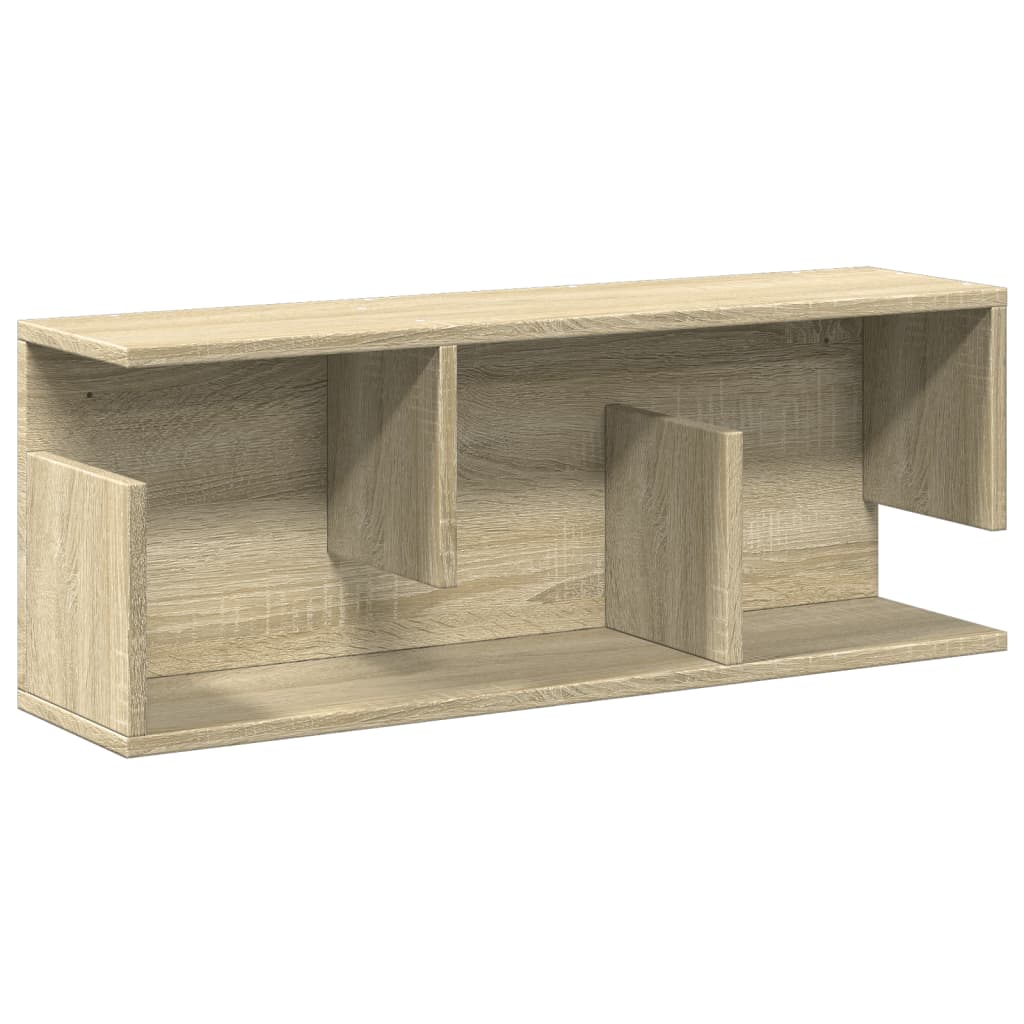 Armoire murale 80x20x30 cm chêne sonoma bois d'ingénierie