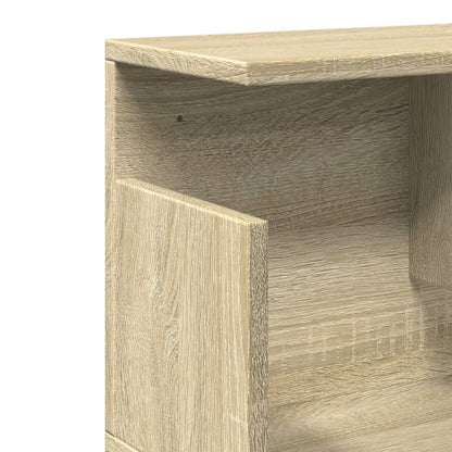 Armoire murale 80x20x30 cm chêne sonoma bois d'ingénierie