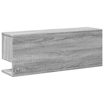 Armoire murale 80x20x30 cm sonoma gris bois d'ingénierie