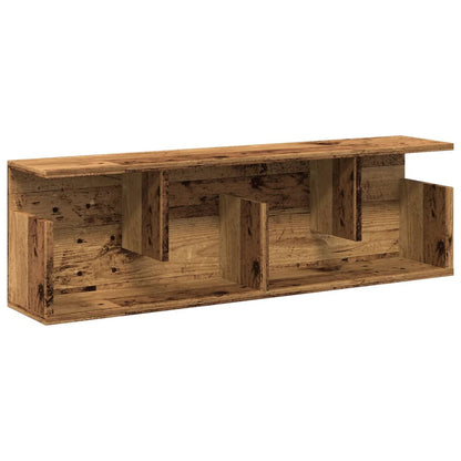 Armoire murale 100x20x30 cm vieux bois bois d'ingénierie