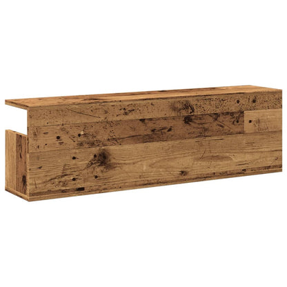 Armoire murale 100x20x30 cm vieux bois bois d'ingénierie