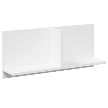 Armoire murale 70x16,5x30 cm blanc bois d'ingénierie