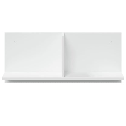 Armoire murale 70x16,5x30 cm blanc bois d'ingénierie