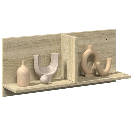 Armoire murale 70x16,5x30 cm chêne sonoma bois d'ingénierie