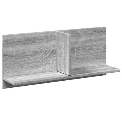 Armoire murale 70x16,5x30 sonoma gris cm bois d'ingénierie