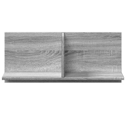 Armoire murale 70x16,5x30 sonoma gris cm bois d'ingénierie