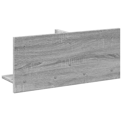 Armoire murale 70x16,5x30 sonoma gris cm bois d'ingénierie