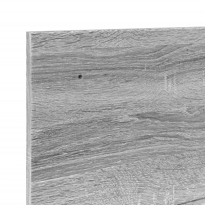 Armoire murale 70x16,5x30 sonoma gris cm bois d'ingénierie