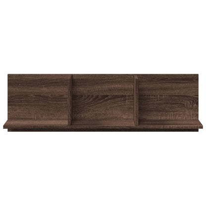 Armoire murale 100x16,5x30 cm chêne marron bois d'ingénierie