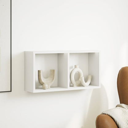 Armoire murale 60x16x30 cm blanc bois d'ingénierie