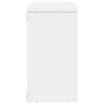 Armoire murale 60x16x30 cm blanc bois d'ingénierie
