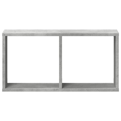 Armoire murale 60x16x30 cm gris béton bois d'ingénierie