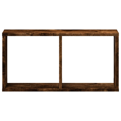 Armoire murale 60x16x30 cm chêne fumé bois d'ingénierie